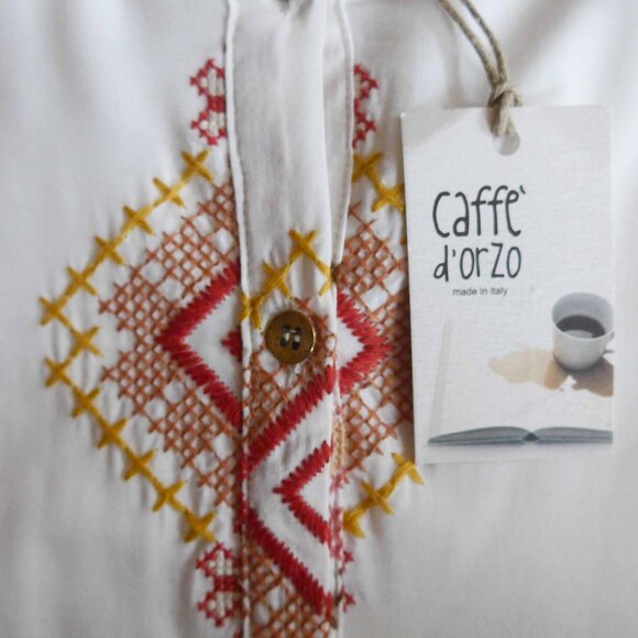 NWT Caffe’ d’Orzo Girls 12 Embroidered Folkish Dress - Picture 14 of 16